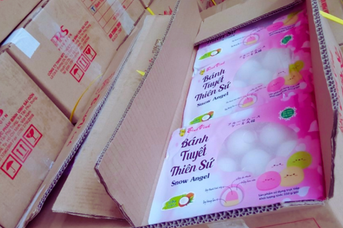 Cách bảo quản Bánh Tuyết Thiên Sứ