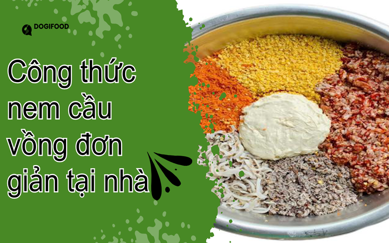 công thức làm nem cầu vồng
